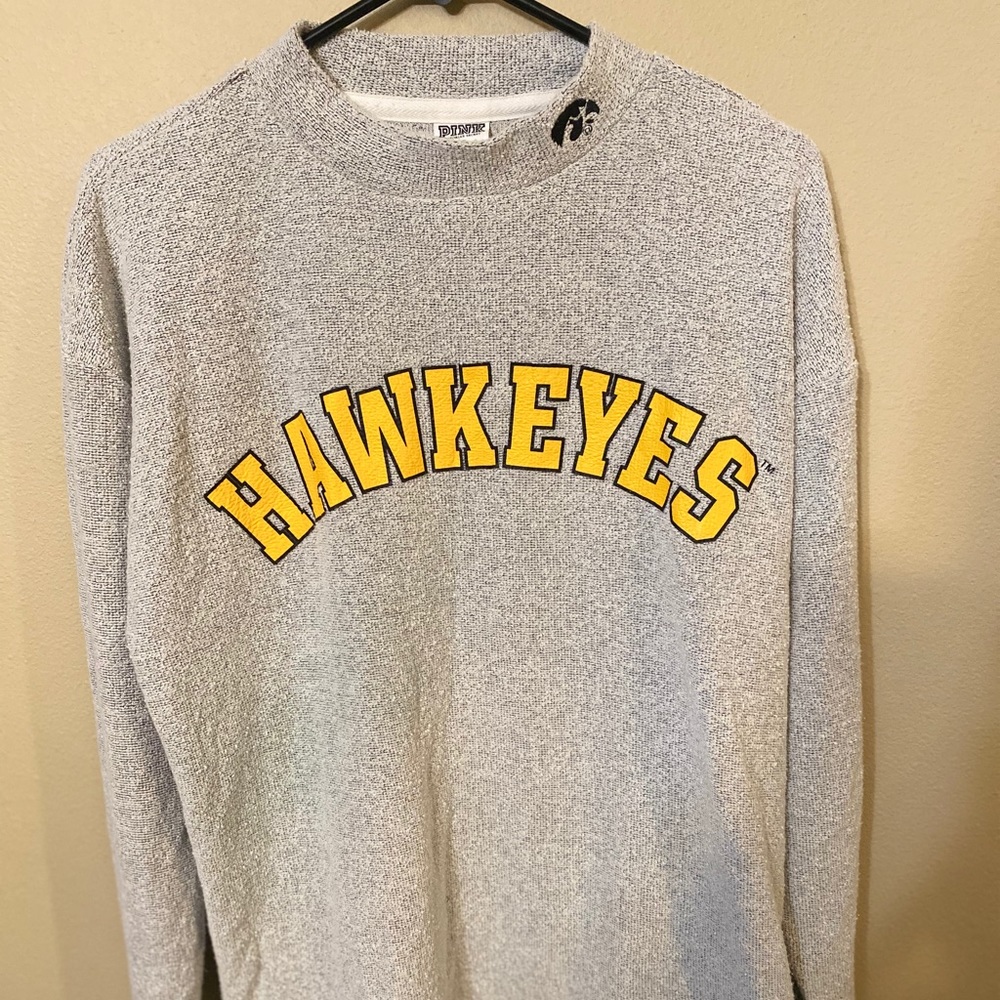 PINK Iowa Hawkeye sweatshirt